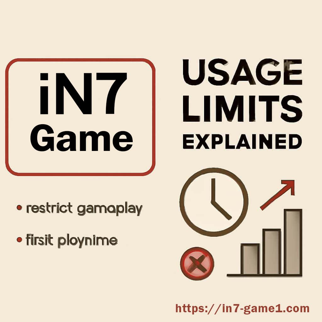 IN7 limits desk reference screen
